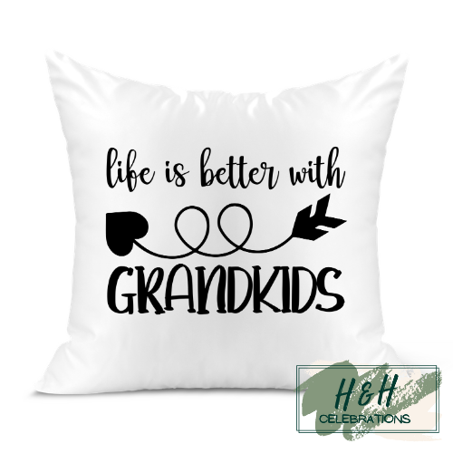 Life Is Better With Grandkids Cushion