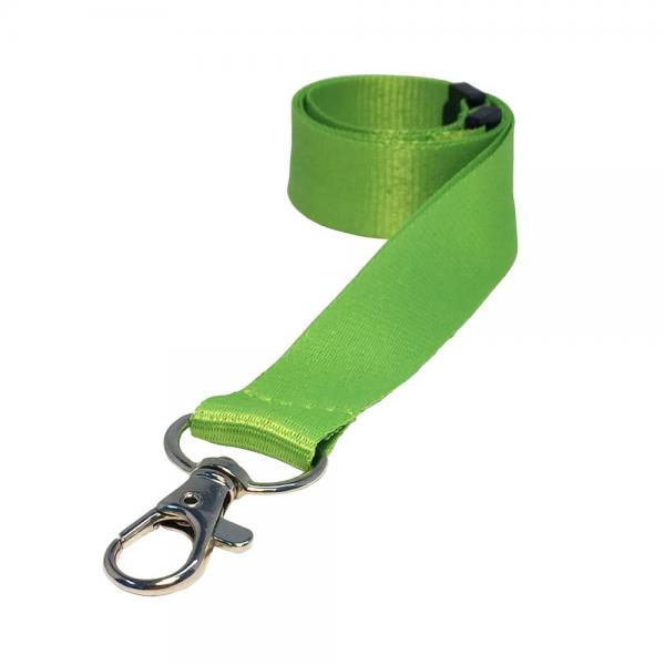 Rolling Oval Lanyard - Lime Green