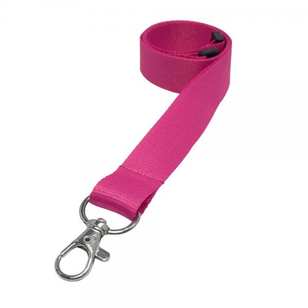 Rolling Oval Lanyard - Magenta