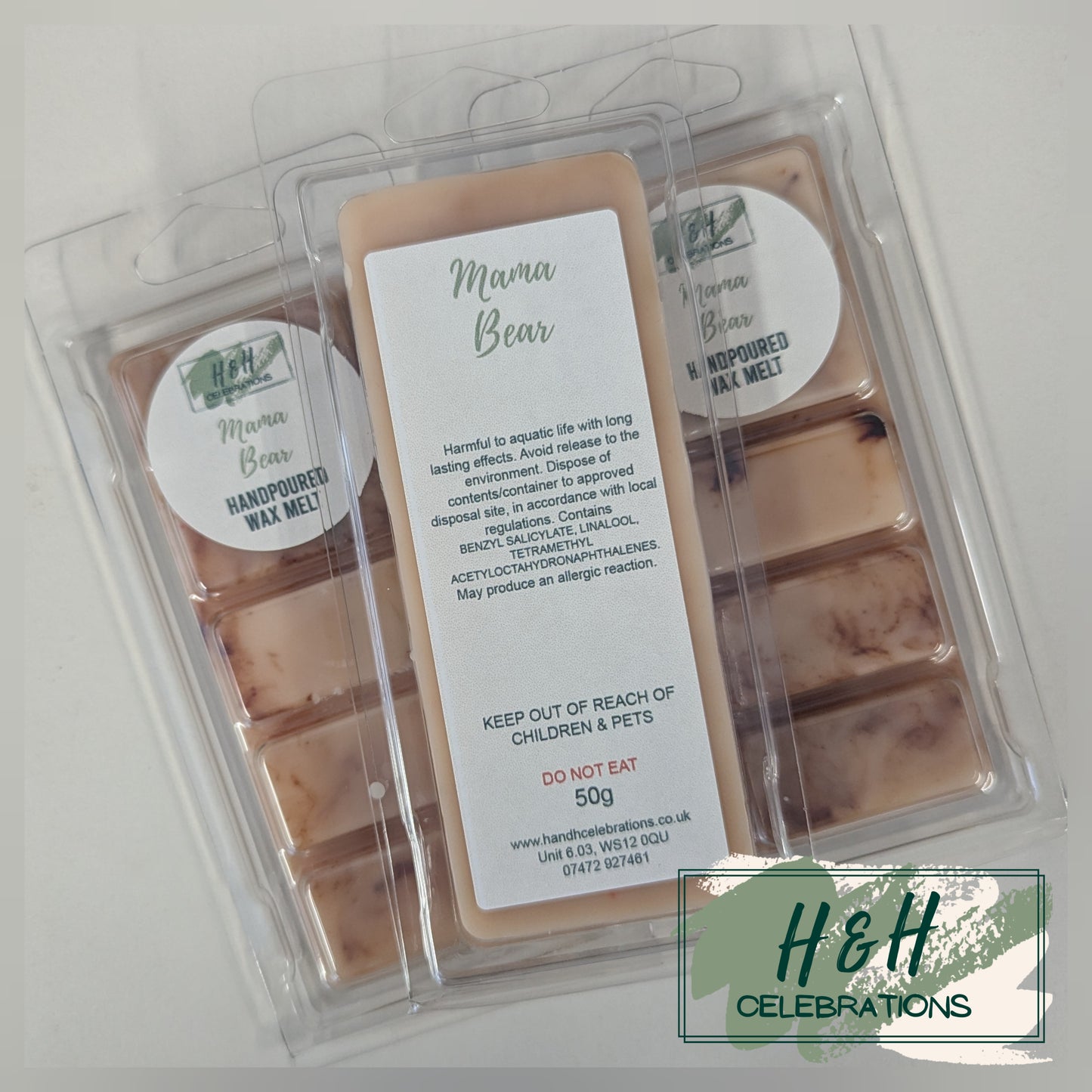 Mama Bear Wax Melt Snap Bar