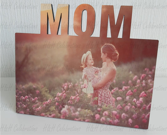 Personalised MDF Mom Photo Panel
