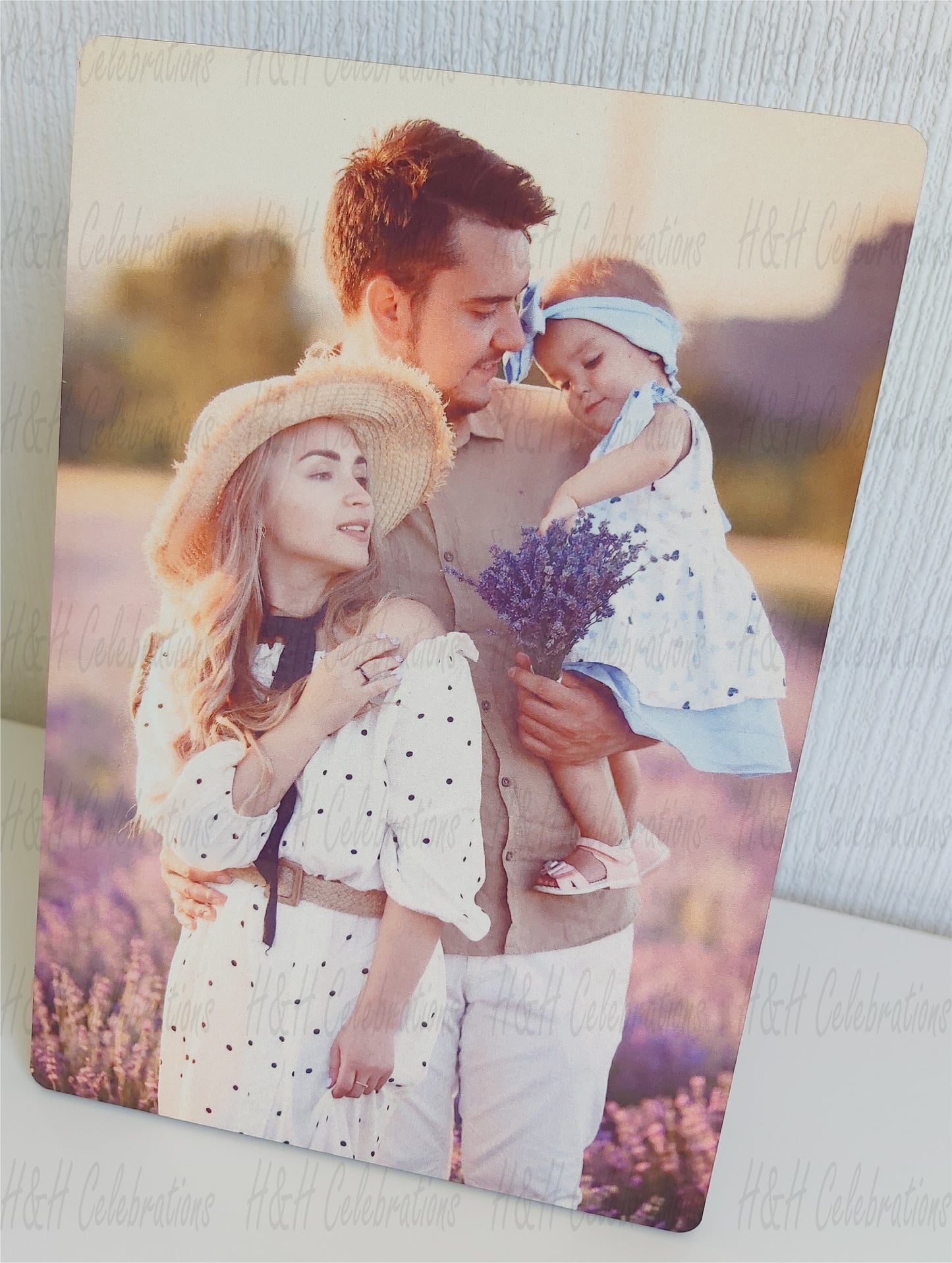 Personalised MDF Rectangle Photo Panel