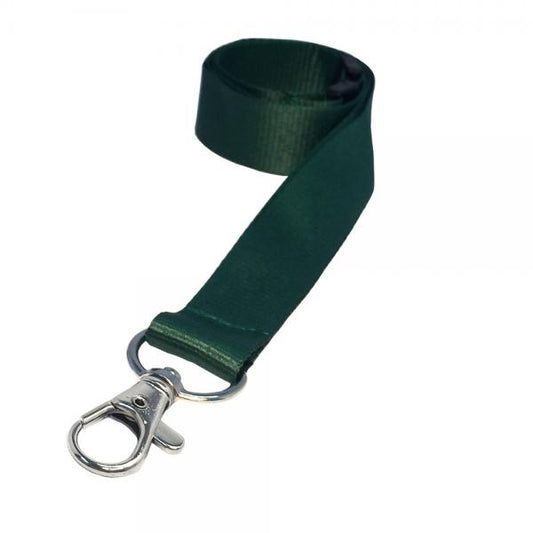Rolling Oval Lanyard - Racing Green
