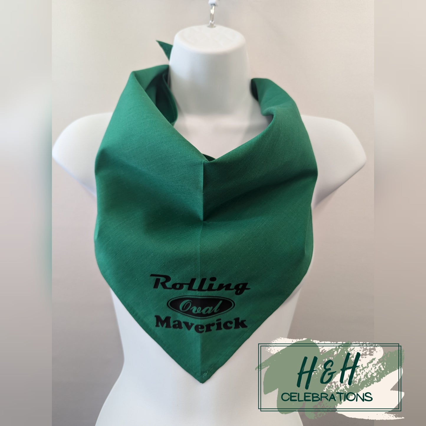 Rolling Oval Pet Bandana