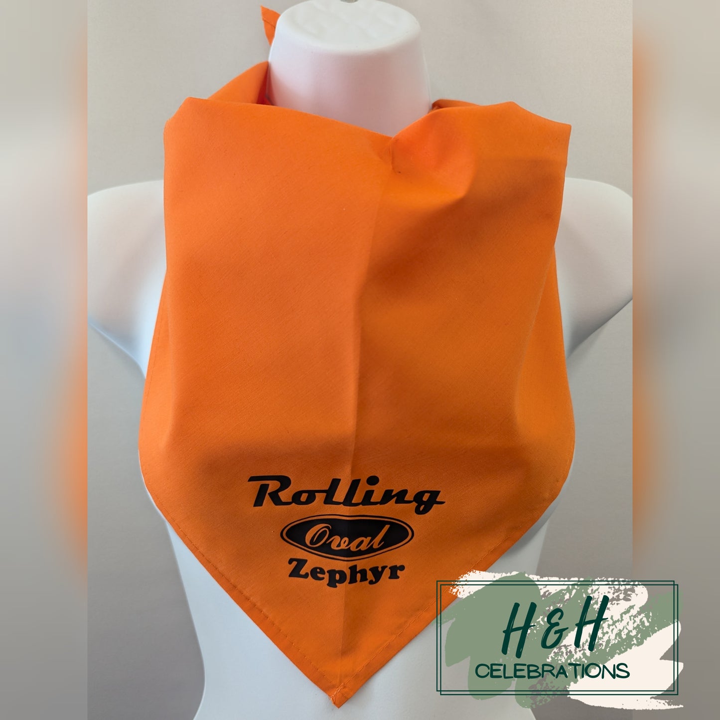 Rolling Oval Pet Bandana