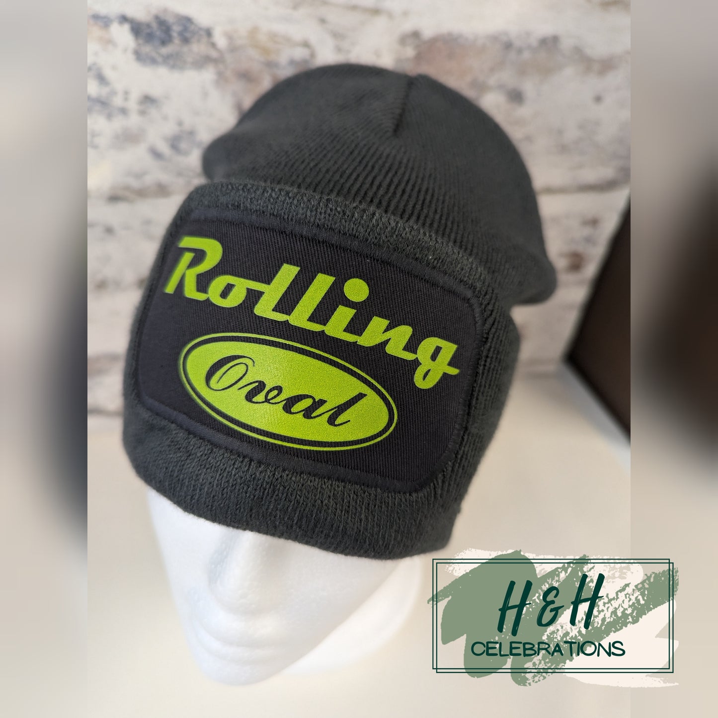 Rolling Oval Beanie Hat
