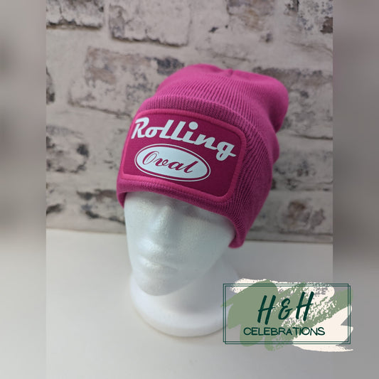 Rolling Oval Beanie Hat