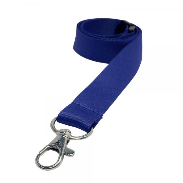Rolling Oval Lanyard - Royal Blue
