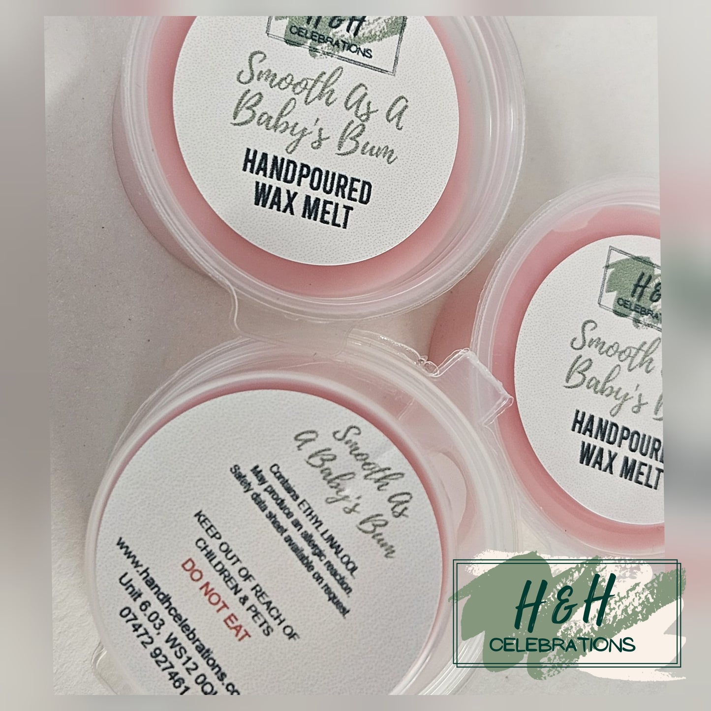 Smooth As A Baby's Bum Wax Melt Shot Pot
