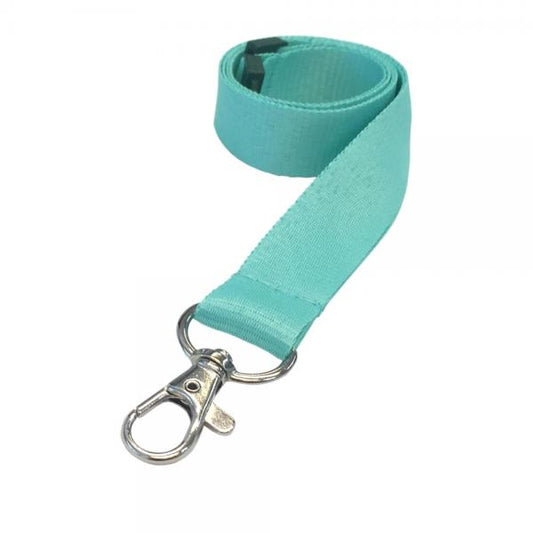 Rolling Oval Lanyard - Turquoise